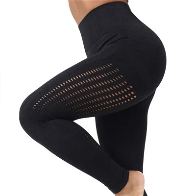 CHOOYOU Pants Yoga Slimming Gwasg Uchel