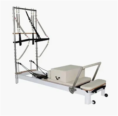 CHOOYOU Diwygiwr Aloi Alwminiwm Moethus Pilates Gyda Hanner Tŵr
